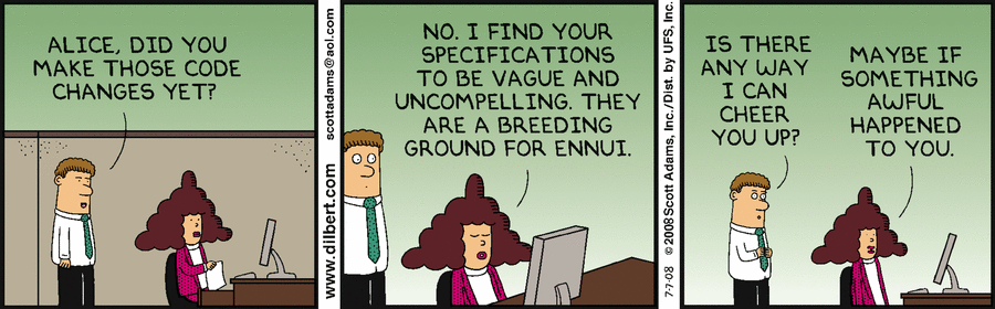 Dilbert Cartoon